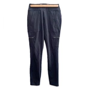 Athleta Headlands Hybrid Cargo ll Tights Women's 4 Navy Leggings Hiking Pants